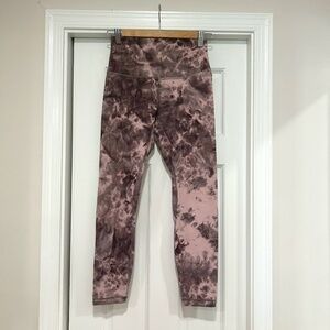 Lululemon Pink and Purple Leggings